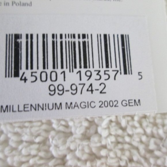 Christopher Radko Christmas Ornament little Gem Millennium Magic 2002 - Picture 7 of 8